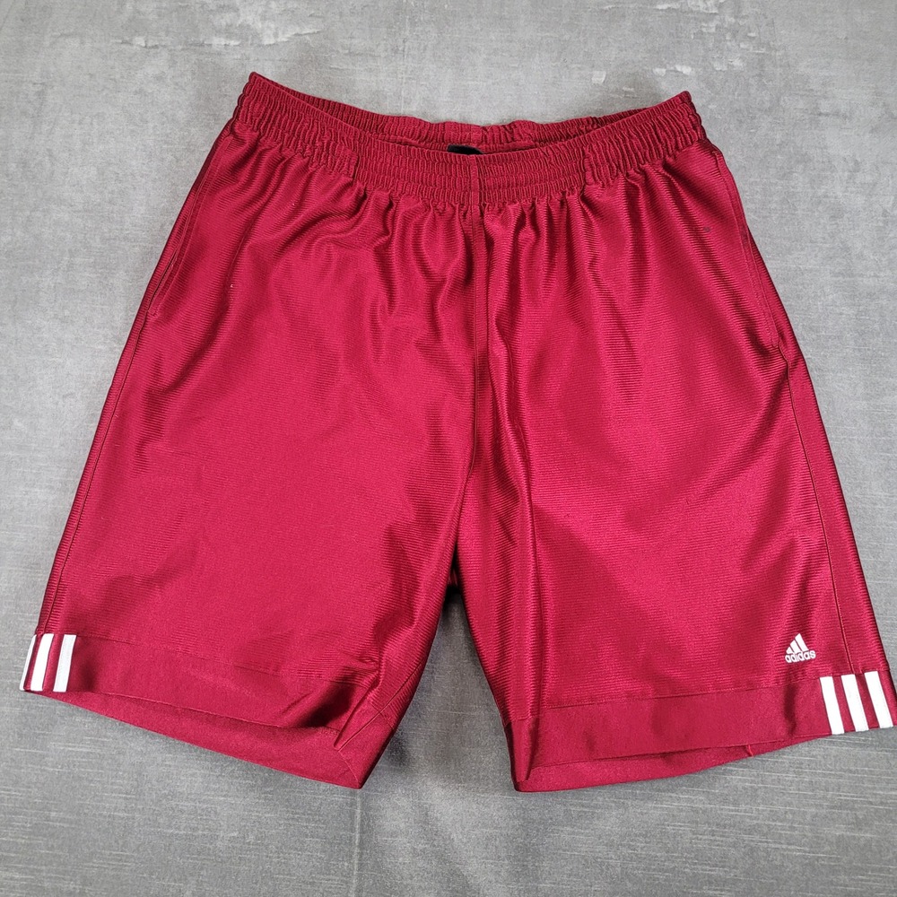 VTG Adidas Dazzle Gym Shorts Mens XL Gray Basketball Y2K 90s Baggy Athletic